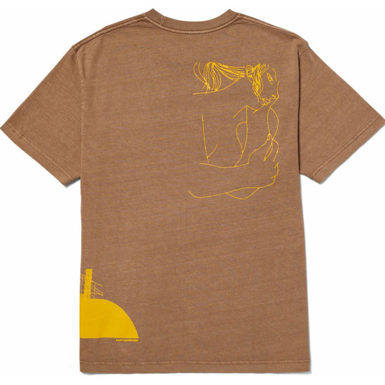 Huf Ανδρική κοντομάνικη μπλούζα Loosies Washed S/S Tee